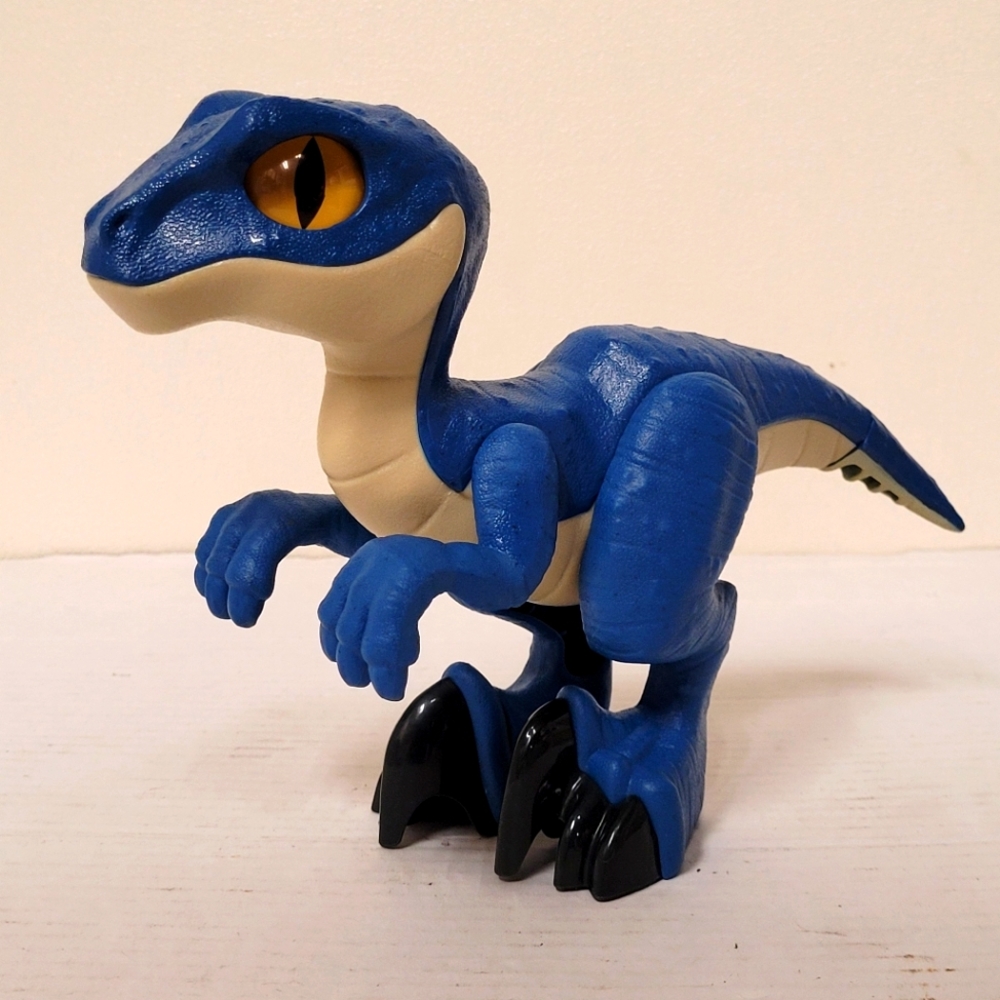 Imaginext Jurassic World 9.5-Inch Raptor Blue